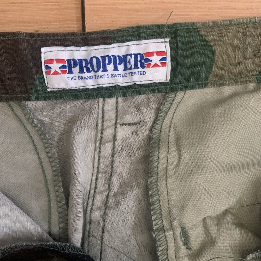 Propper Men's Size S Regular Button Fly Tactical Combat Camo Cargo Trouser Pants - Picture 8 of 16